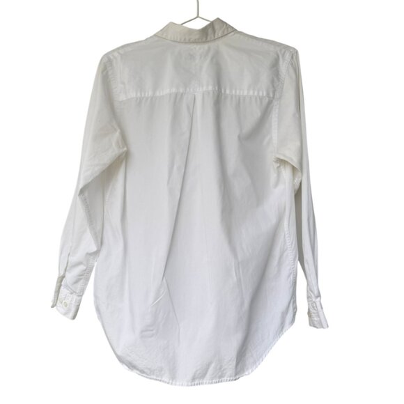 Ann Taylor cotton button-up shirt women's size S - Picture 3 of 4